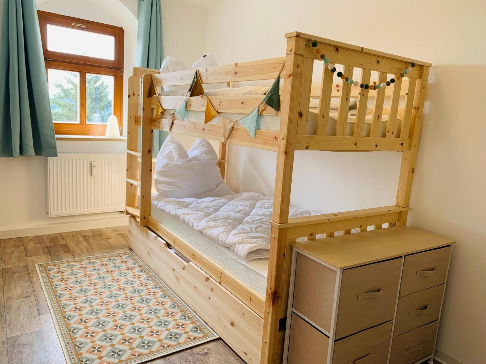 Am Schloss Wolkenstein, 86M2, 3Br, Babybett, Office المظهر الخارجي الصورة