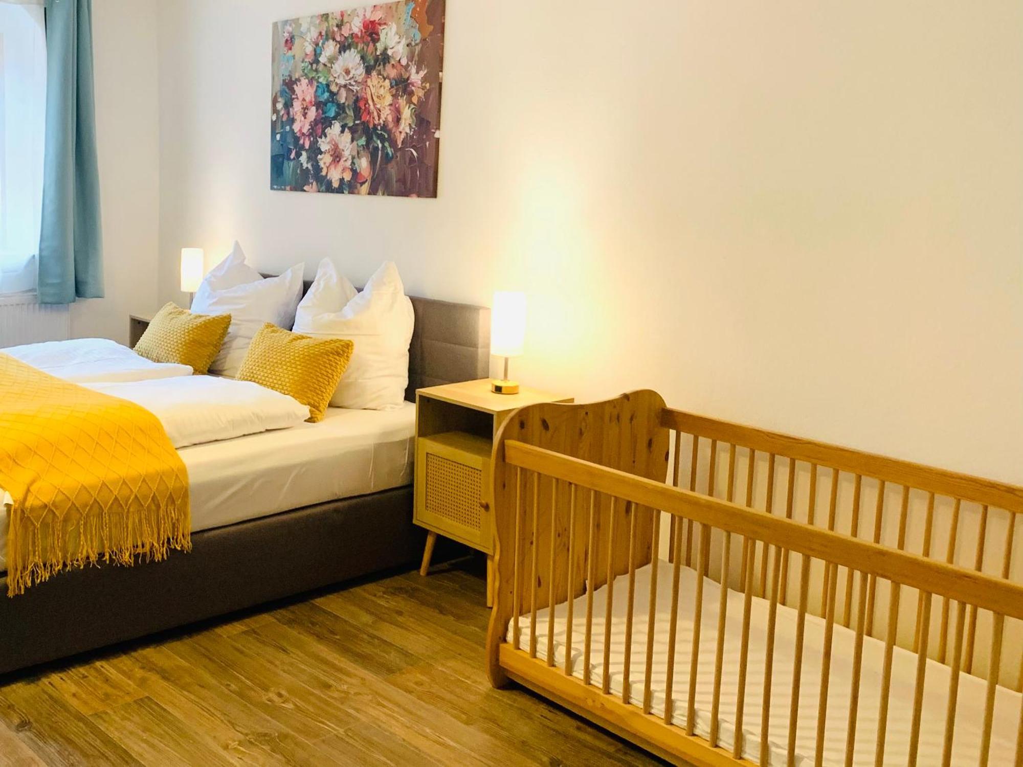 Am Schloss Wolkenstein, 86M2, 3Br, Babybett, Office المظهر الخارجي الصورة